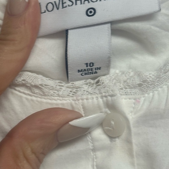 Loveshackfancy dress white never worn size 10 - Picture 10 of 10